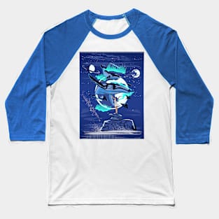 MYTHICAL WHALE Baseball T-Shirt